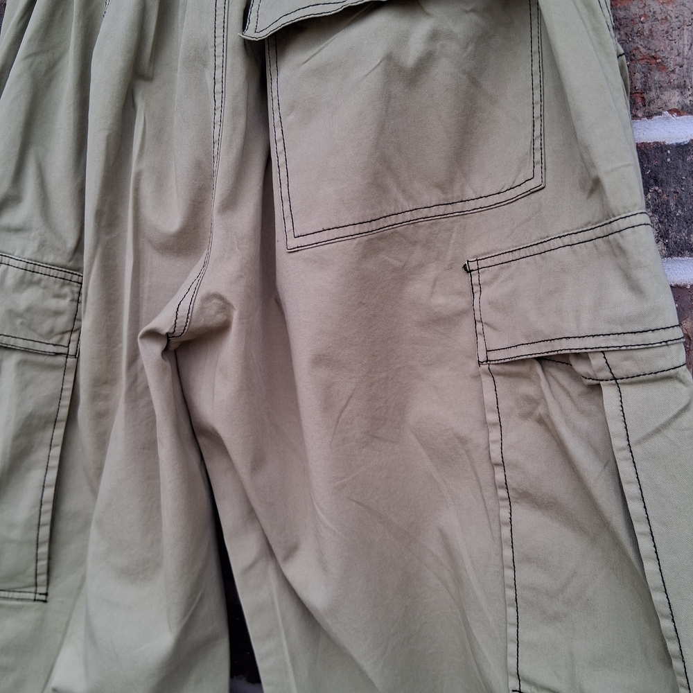 FP Movement Free People Olive (Martini) Canyon Cropped Pants Sz. XS Workout Boho - Picture 7 of 14